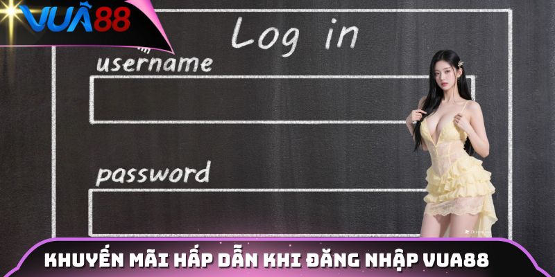 Khuyến mãi hấp dẫn khi đăng nhập VUA88